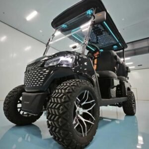 GOUP 4-Seater Electric Golf Cart with Sunroof – side profile view